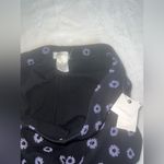 Ultra Flirt  Black Floral Wide Leg Pants Small NWT Photo 5