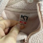 Kari Traa Pink and Burgundy Fleece Jacket, Large Red Photo 2