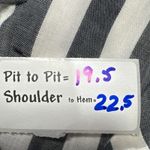 Rhapsody  70's/80's Womens Striped Short Sleeve Button Up Shirt Made in USA Small Photo 3