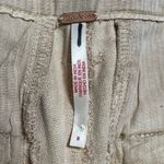 Free People Sz 6 All Yours Micro Mini Shorts Khaki Neutral Brown Utility Cargo Photo 2