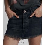 One Teaspoon One by  Junk Yard Distressed Raw Hem Mini Skirt Sz 24 Photo 0