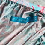 Tori Richard ’s coral reef tropical fish off the shoulder belted dress size xs Photo 3