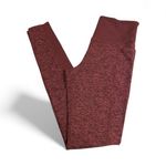 Athleta Women’s Exhale Heel Tight Stash Pocket Softluxe Size M Burgundy Photo 2