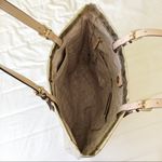 Michael Kors gold metalic tote bag and wallet set Photo 3