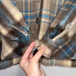Pendleton Vintage 60s Portland  Plaid Wool Button Up Chore Jacket Long Sleeve Photo 3