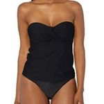 Catalina Women's Twist Front Bandeau Tankini Photo 1