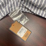 G.H. Bass &Co. G.H Bass Striped shirt, L, NWT, pit to pit measures 21, high low, front is 26, back is 28 Photo 7