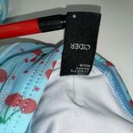 Cider  Blue Cherry Print Bikini Women’s Size S Photo 6