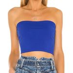 Susana Monaco Strapless Crop Top In Nocturnal Photo 0