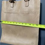 Oak River Company Tan Leather Women's Bag large shoulder tote purse bohemian Photo 10