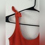 Kona Sol onepiece swimsuit orange rust Sz M Photo 5