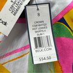 Crown & Ivy Women's Bright Pink Blue Wrap Tennis Golf Skort Skirt Shorts 4 NWT Photo 5