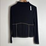 Old Navy Black Ultralite Go-dry Fitted Long Sleeve mock-neck Top size XL Photo 1