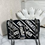 Jimmy Choo Nylon “I Want Choo” Logo Crossbody Bag Photo 1