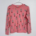 American Eagle Christmas Cactus Crewneck Sweater Photo 0