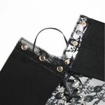Goth Gothic Victorian Floral Emo Grunge Alternative Corset Belt Black Photo 3
