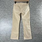J Brand Gigi Muslin Cropped Flare Khaki Pants - Size 25 - Japanese Luxe Twill Photo 8