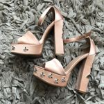 Chinese Laundry Floral Print Nude Heels  Photo 0