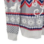 Game Of Thrones Women’s Winter Is Here Wolf Fair Isle Holiday Sweater Size M Photo 5