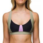 prAna Tulum Bikini Tops Black Color Block Size S Photo 0