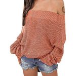 Exlura blush off shoulder sweater size one size Photo 0