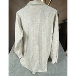 Athleta Women Medium Zuma Printed Top Long Sleeve Pockets Viper Grey Flowy Chic Photo 5