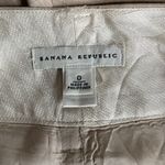 Banana Republic  Wide Leg Trouser Pants Women 0 Tan Wool Silk Blend Lined Pockets Photo 5