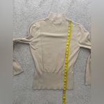 Westbound  Light Tan Ribbed Sweater Photo 4