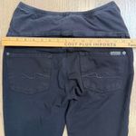 7 For All Mankind  Womens Black Maternity Ankle Skinny Leggings Size 30 Photo 3