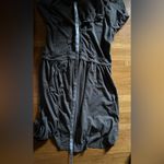 Boden Collared Olive Green Dress with Long Sleeves, Size 16 Photo 5