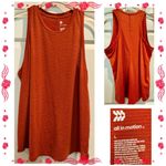 All In Motion Women’s orange  tank top - activewear - burnt orange - size Large Photo 3