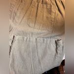 Old Navy Olive Wide Leg Pants sz Large Petite loose fit pockets boho casual Photo 10