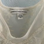 American Eagle  Outfitters Cream Sheer Lace Cami – Boho Vintage Festival Style Photo 2