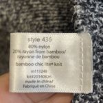 Barefoot Dreams ‎ Cardigan S/M Gray Cascade Front Bamboo Chic Lite Lounge Street Photo 5