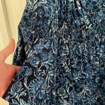 Torrid Challis Tie Straps Romper Dark Blue Floral Smocked Waist Pockets 3 / 22 Photo 5