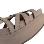 Gentle Souls Like New  Leather Joy Wedge
Lace Up Sandals Taupe Size 5.5 Photo 5