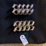 Saint Laurent  80 clip gourm & strass earring Photo 0