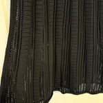 Industry Republic Black Cotton Stretch Crochet Maxi Skirt S Photo 5