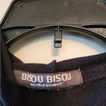Bisou Bisou  Michele bohbot premium Couture black full zip hoodie size womens sma Photo 2