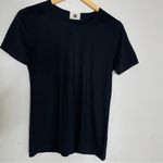 Lafayette 148 New York Womens Cotton Knit Ruched V Photo 7