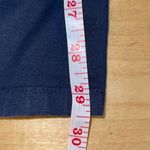 J. Jill Twill Chino Cotton Linen Blend Pants Navy Size 16 Stretch Blue Photo 7