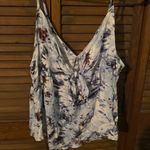 Fourteen & 9th Cute tryed die crop top with tie in the front Photo 0