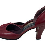 Etienne Aigner  Red Peep-Toe Heels Photo 0