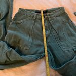 LIONESS Women’s  Green Flare Cargo Jeans size XS Photo 4
