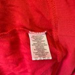 Denim & Co Long Sleeve Red Button Front French Terry Cardigan 1X A230287 Vintage Photo 5