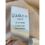 Loft Ann Taylor  women's pale‎ pink open back 3/4 sleeve tshirt Sz L Photo 3