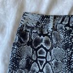 Motel Rocks Mini Snakeskin Skirt Photo 5
