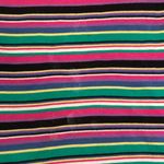 Westbound 90s  vintage retro striped short sleeve top blouse Size S, measurements in pics Photo 5