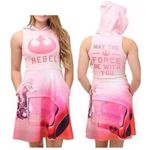 Goldie WeLoveFine by  Star Wars Rebel Scuba Sleeveless Hooded Dress Size Small Photo 1