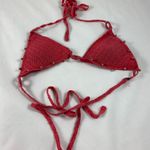 Pink Crochet Bikini Top Photo 1